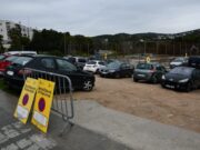 L’Ajuntament de Sitges inicia obres per dignificar l’aparcament entre el carrer de la Devesa i la carretera de les costes