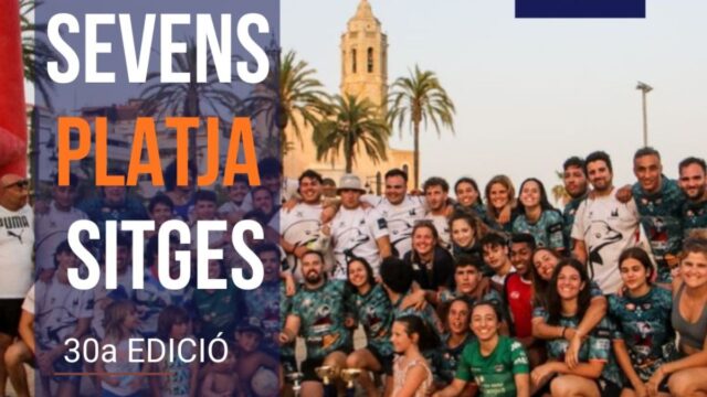 Imatge del cartell del Sevens Platja Sitges 2026 (Rugby Club Sitges)